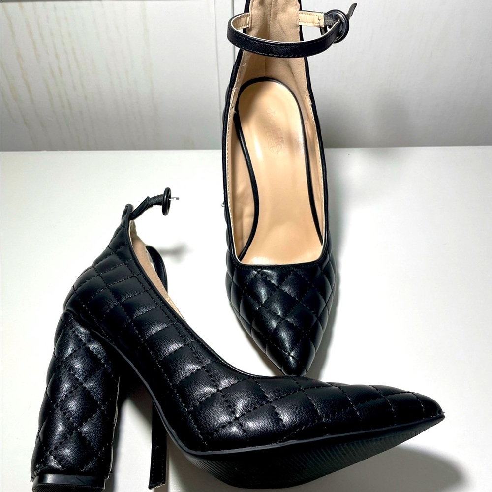 Black high heels